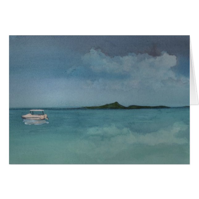 Relaxing Boat Scene (Front Horizontal)