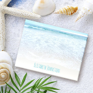 Relaxing California ocean waves beach photo custom Post-it Notes