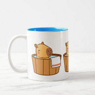 Relaxing Capybara Mug Chill Vibes Animal Coffee