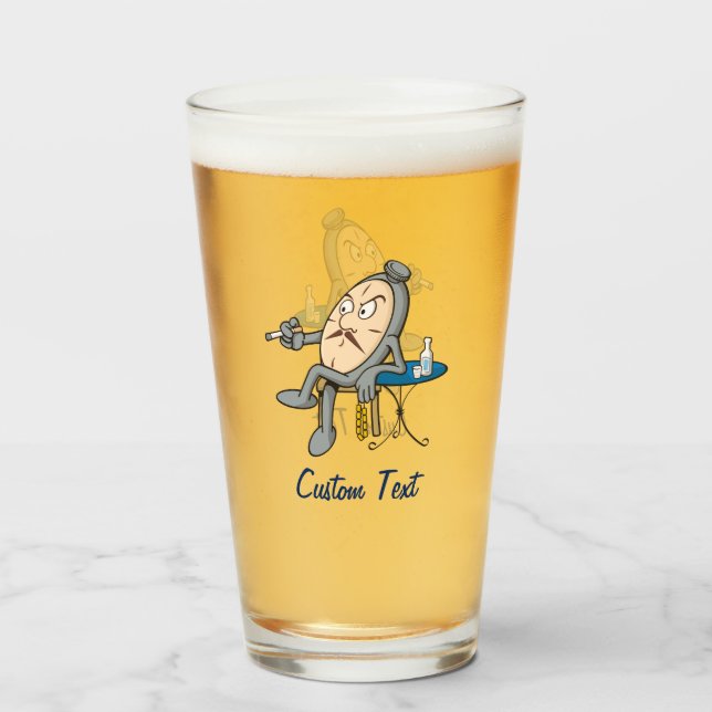 Relaxing Clock Glass (Front Filled)