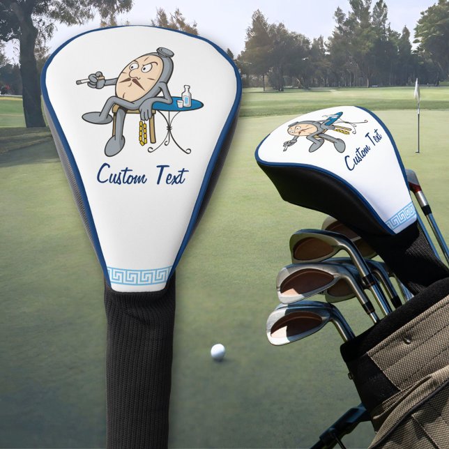 Relaxing Clock Golf Head Cover (Creator Uploaded)