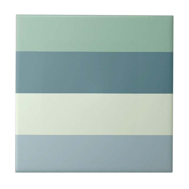Relaxing Colours Stripes Tile (Front)