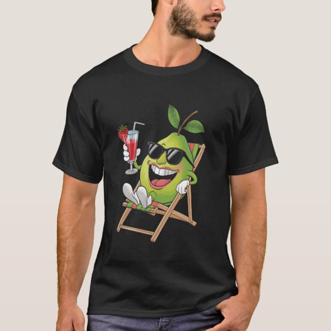 Relaxing Fruits Guava T-Shirt (Front)