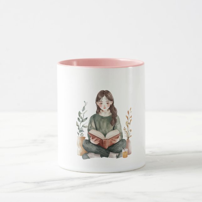 Relaxing Girl Boss Mug (Center)