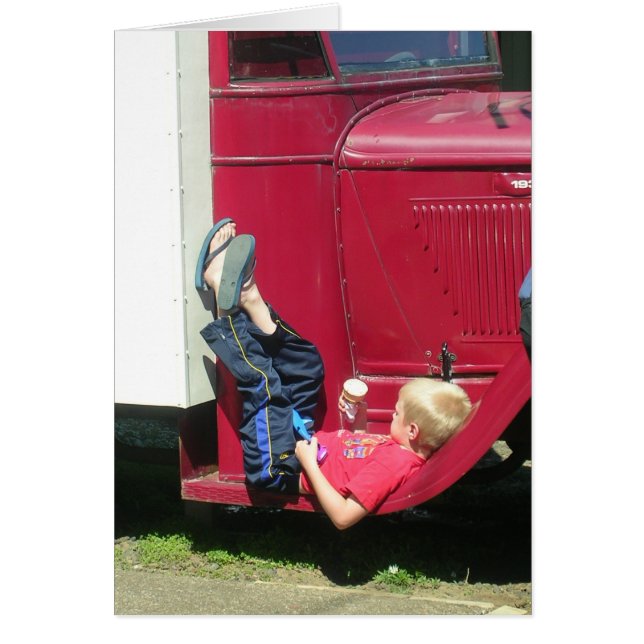 Relaxing in the Summer Sun (Front)