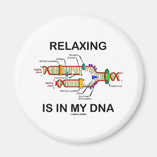 Relaxing Is In My DNA (DNA Replication) Magnet