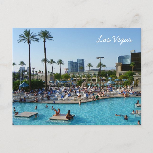 Relaxing Las Vegas View Postcard! Postcard (Front)