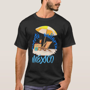 Relaxing Puerto Vallarta Mexico Beach Vacation T-Shirt
