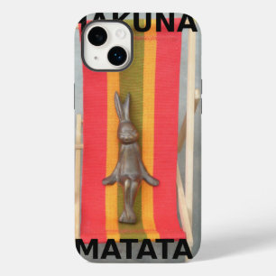 Relaxing Rabbit Hakuna Matata Vector Artwork Case-Mate iPhone 14 Plus Case