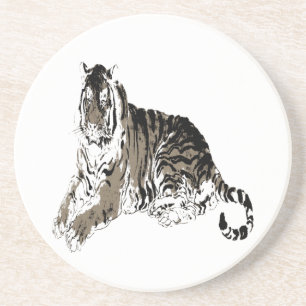 Relaxing Tiger Coaster