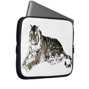 Relaxing Tiger Electronics Bag