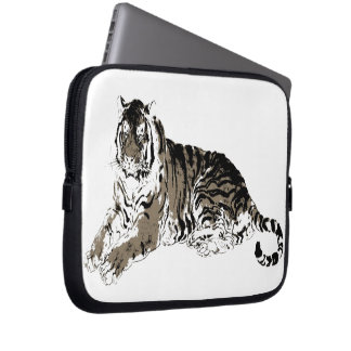 Relaxing Tiger Electronics Bag