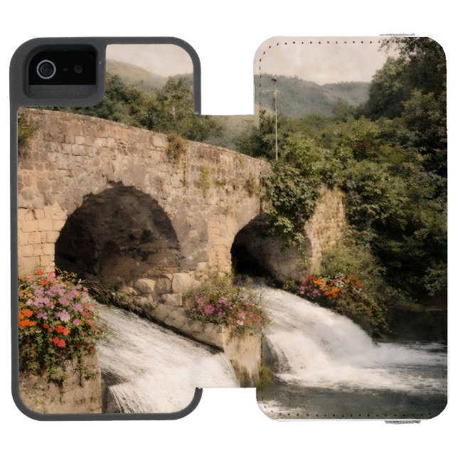 relaxing touch to your home incipio iPhone wallet case (Folio Open)