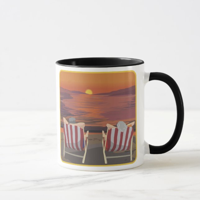 Relaxing Tropical Honeymoon Mug (Right)