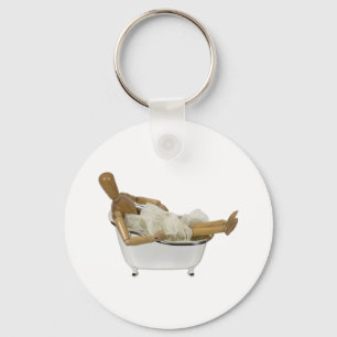 RelaxingBathtub120709 copy Key Ring