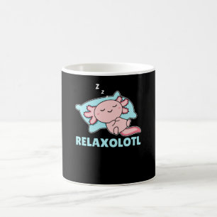 Relaxolotl Axolotl Lovers, Cute Animals Relax Coffee Mug