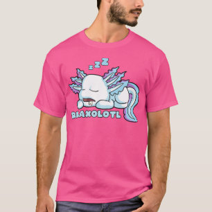 Relaxolotl Cute Axolotl Lover Relaxing Mexican Sal T-Shirt