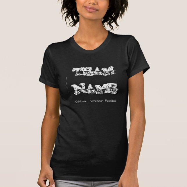 Relay For Life (customisable)Team T-Shirt (Front)