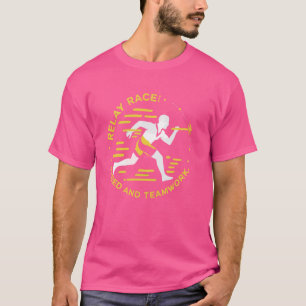 Relay Race Athlete Runner Track And Field Sprinter T-Shirt