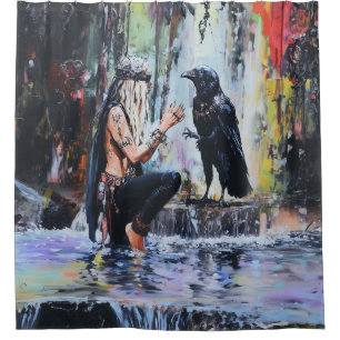 Relay Shower Curtain