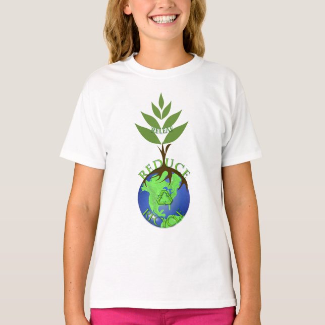 Releaf Reduce Recycle T-Shirt (Front)
