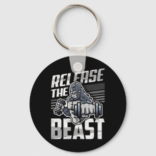 Release The Beast - Bodybuilder Sport Bodybuilding Key Ring