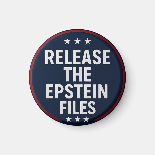 Release the Epstein Files Magnet (Front)