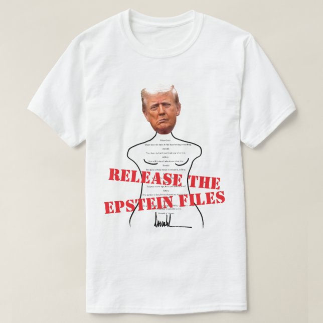 Release The Files T-Shirt (Design Front)