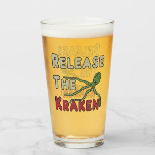 Release The Kraken Glass