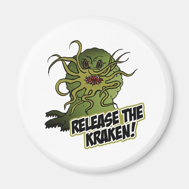 release the kraken magnet (Front)