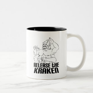 Release the Kraken Two-Tone Coffee Mug