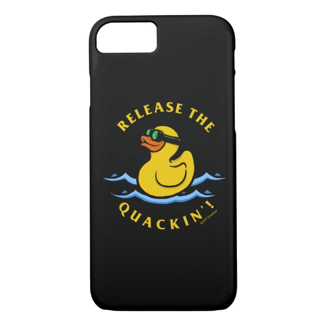 Release The Quackin' Case-Mate iPhone Case (Back)