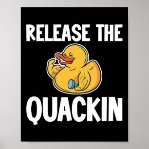 Release The Quackin Gym Bodybuilding ------  Poster