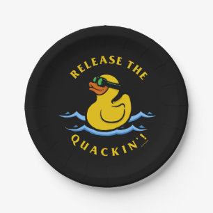 Release The Quackin' Paper Plate
