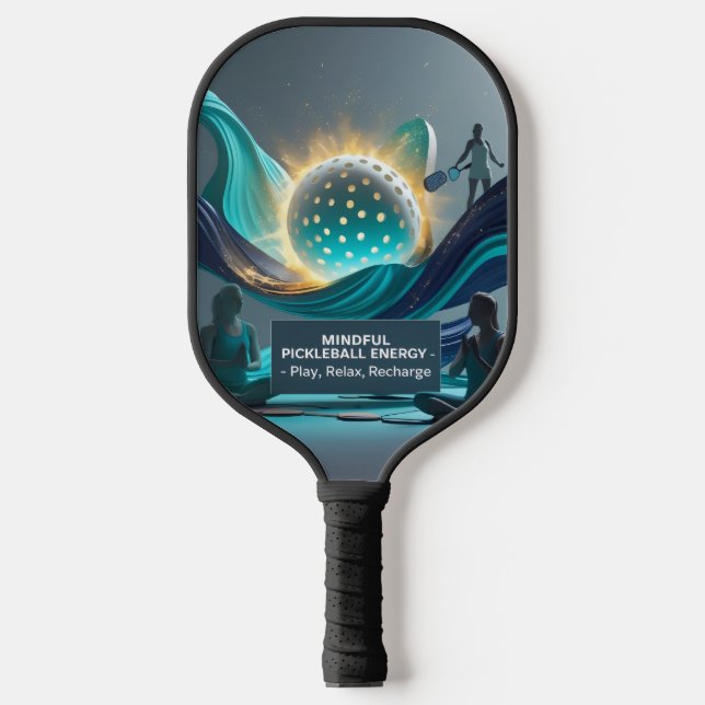 Release the Stress – Pickleball Energy Paddle (Front)