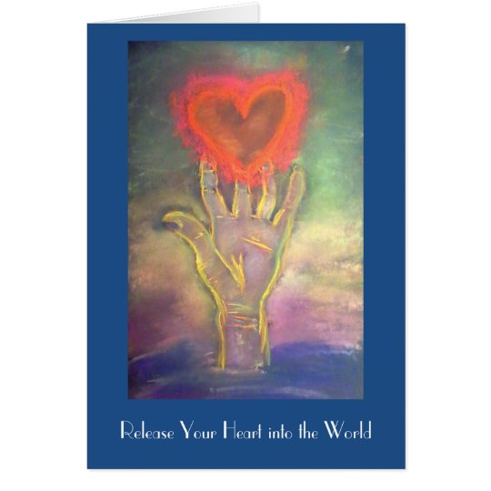 Release Your Heart greeting card