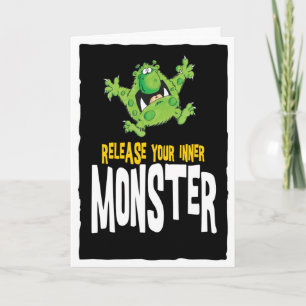 release your inner monster card