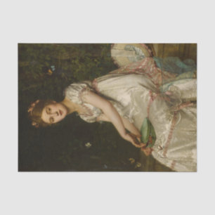 Releasing Butterflies by Emile Villa Tissue Paper