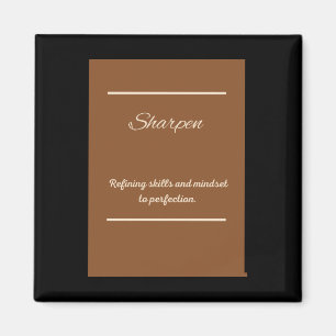 Relentless Ambition – Fearless Wall Art For Those  Magnet