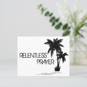 Relentless Designs Relentless Prayer Postcard