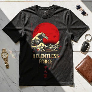 Relentless Force - Motivational Design T-shirt