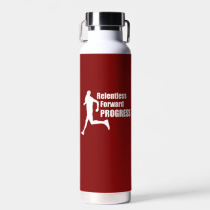 Relentless Forward Progress Running Water Bottle