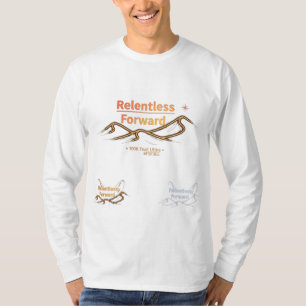Relentless Forward – Ultra Trail Runner Neon Desig T-Shirt