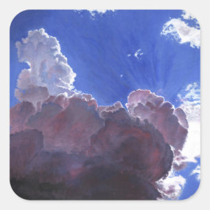 Relentless light 2012 square sticker