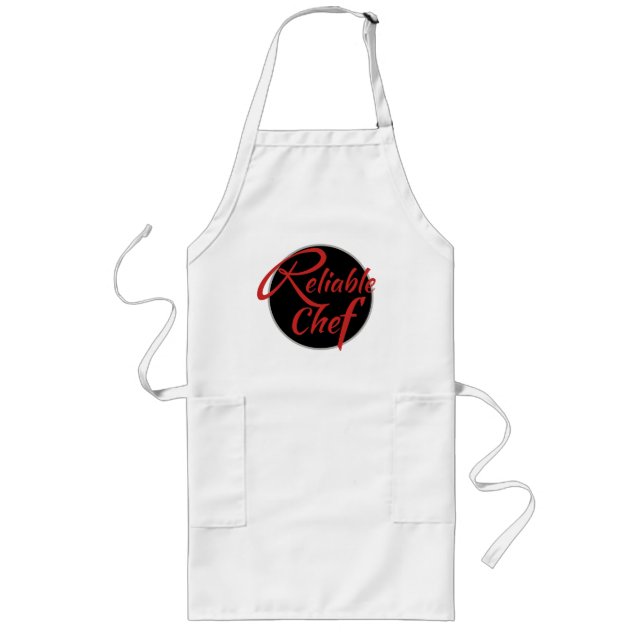 reliable chef long apron (Front)