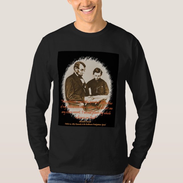 Reliance on God Drk T-Shirt (Front)