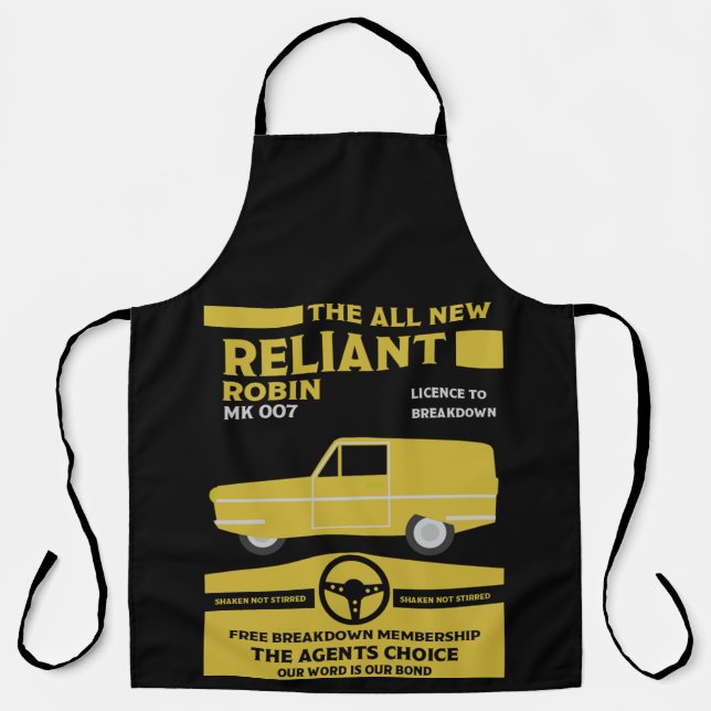 Reliant Robin Car Apron (Front)