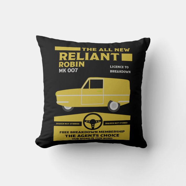 Reliant Robin Car Cushion (Front)