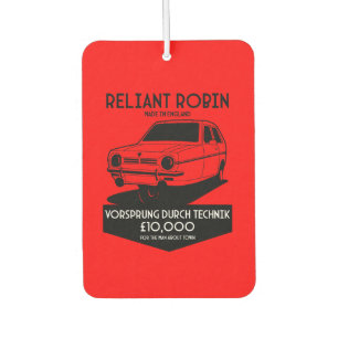 Reliant Robin Three Wheeled Car Air Freshener
