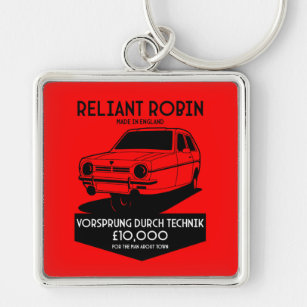 Reliant Robin Three Wheeled Car Key Ring